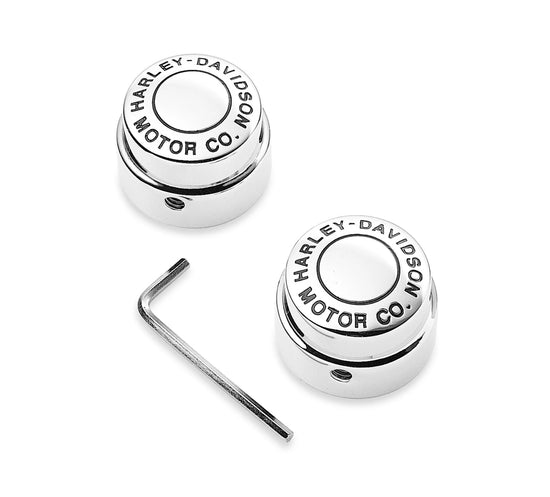 Copridadi asse anteriore Motor Co. Harley Davidson 44148-07A Harley-Davidson AXLE COVER, H-DMC