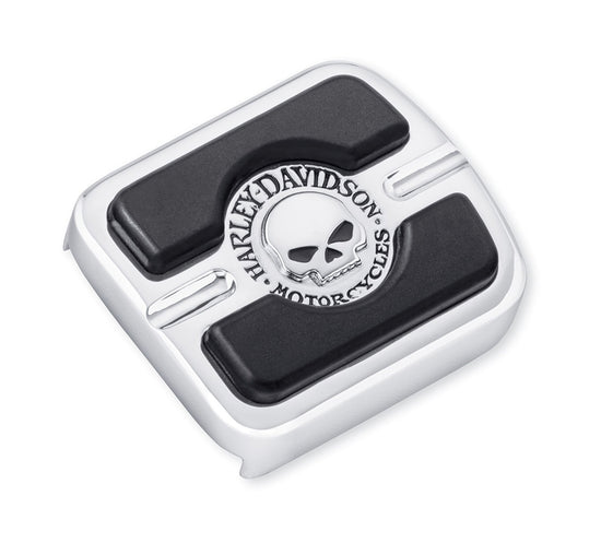 Harley Davidson 42710-04 Kit Copripedale Freno Willie G Skull Small, PEDALE SKULL SMALL
