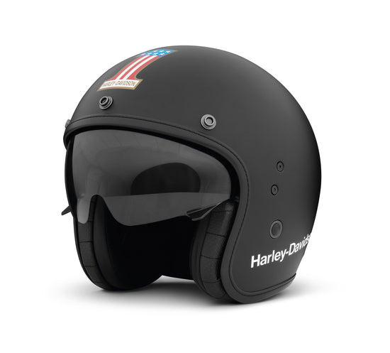 Genuine Harley-Davidson® Classic #1 X14 Sun Shield 3/4 Helmet 98157-22EX