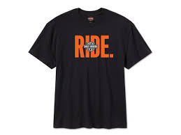 96824-26VM Harley-Davidson Tee-knit,ride,black