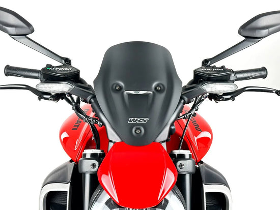 WRS Sport Windscreen Matt Black (DU030NO)