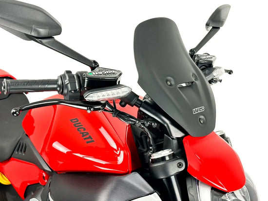 WRS Touring Windscreen Matt Black (DU029NO)