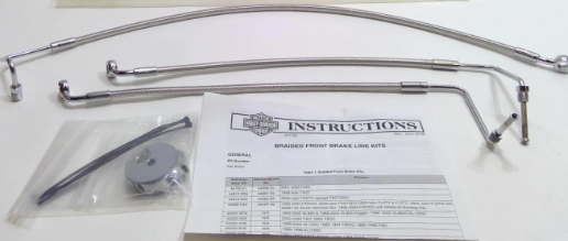 Kit tubo freno inferiore Harley-Davidson Softail ABS Diamond Back 41800370