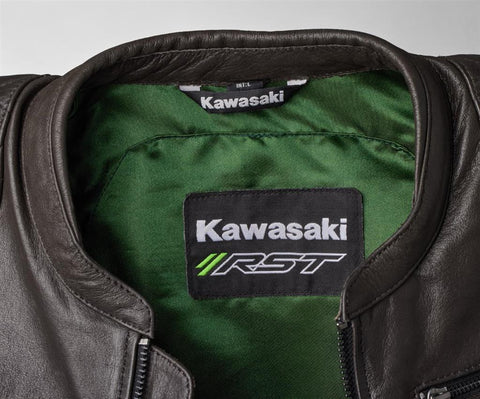 Kawasaki 104CRM24100S OXFORD LEATHER JACKET (male) S