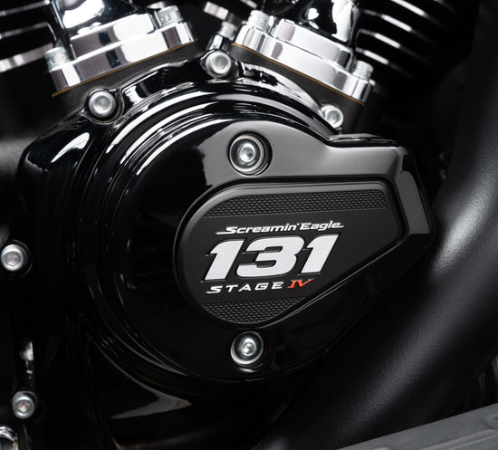 Harley Davidson 14102078 Screamin' Eagle Timer Cover Medallion Stage IV 4 screaming 131CI KIT,DECAL,MEDALLION,SE131,STAGE IV