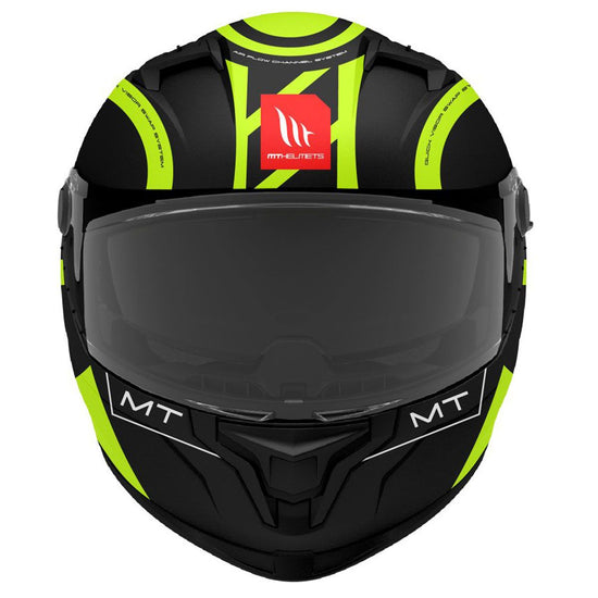 MT BRAKER SV INOX A3 MATT BLACK/FLURO YELLOW
