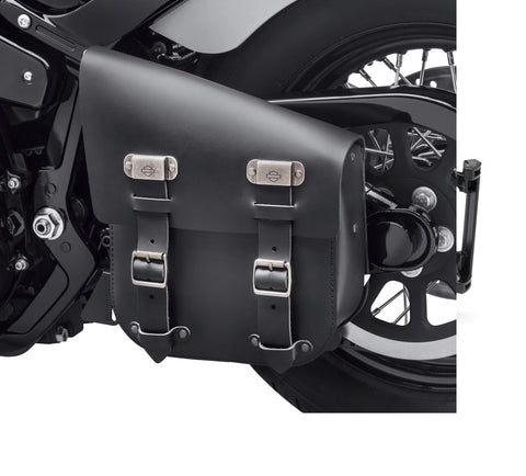 Harley Davidson 90201567 Softail Single-Sided Swingarm Bag KIT,S-BAG,SWINGARM,BLACK