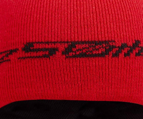 Kawasaki 016SEU22110U Z-50th Red Beanie (adult) One Size