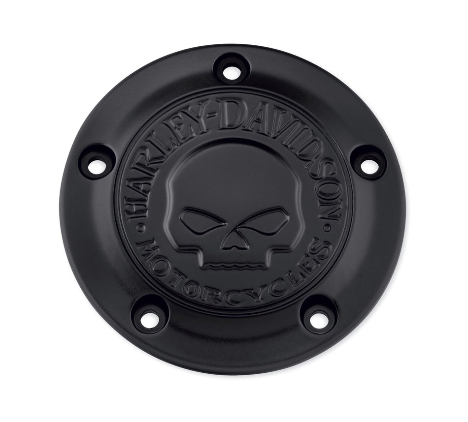 Harley Davidson 25600087 Willie G Skull Timer Cover KIT,TMR CVR,WILLIE G SKULL,BLK