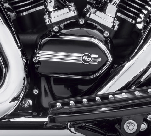 Harley Davidson 25700602 Defiance Cam Cover KIT,CVR/SLG,BLK,MACHD