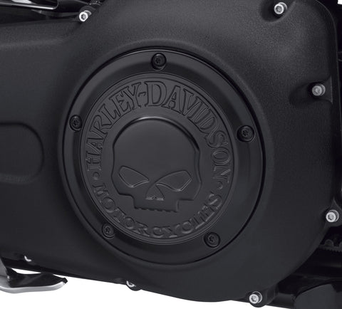 Harley Davidson 25700742 Willie G Skull Derby Cover KIT,CVR/SLG,CL CVR,WILLIE G SKULL,BLK