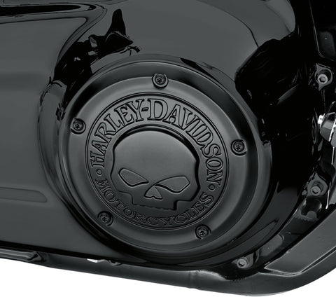 Harley Davidson 25700976 Willie G Skull Derby Cover KIT,CVR/SLG,WILLIE G,BLACK