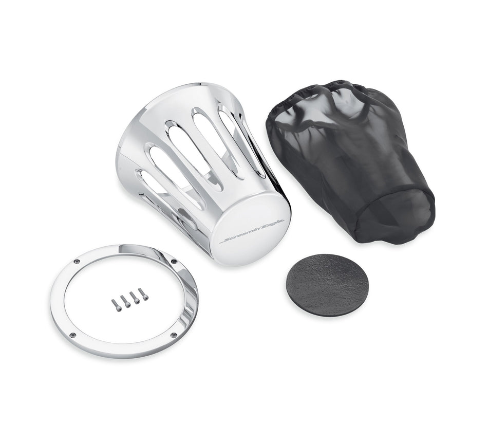 Harley-Davidson 28740-10A Screamin' Eagle Teardrop Heavy Breather Filter Cover Screaming Eagle