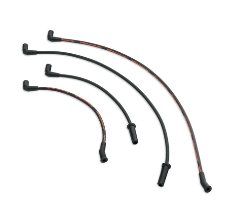 Harley-Davidson 31600108 Screamin' Eagle 10MM Phat Spark Plug Wires Black Screaming Eagle