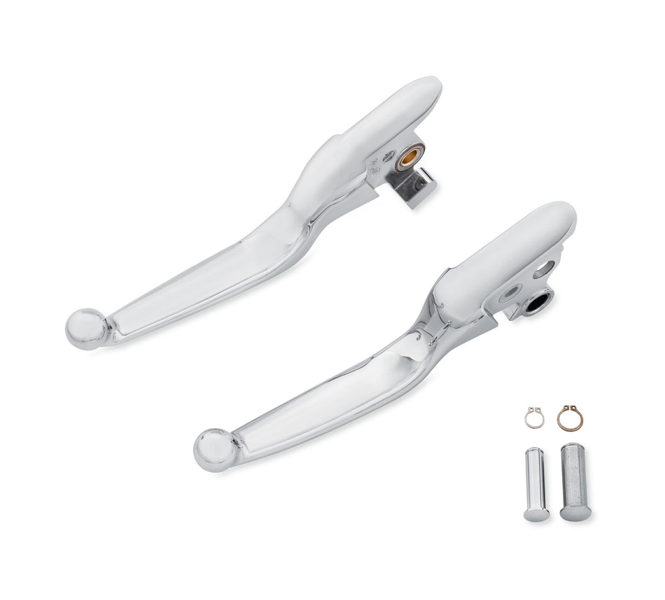 Harley Davidson 36700209 Chrome Hand Control Lever Kit KIT,CL LVR,CHROME