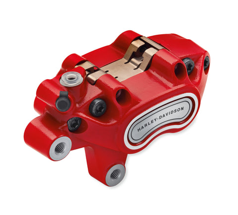 Harley Davidson 41300152 Front Single Disc Brake Caliper Kit KIT,BRAKE CALIPER,RED