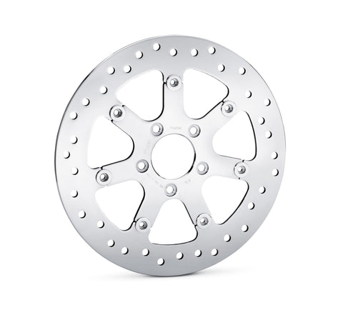 Harley Davidson 41500120 Turbine Front Brake Rotor TURBINE POLISHED FLOATING BRAK