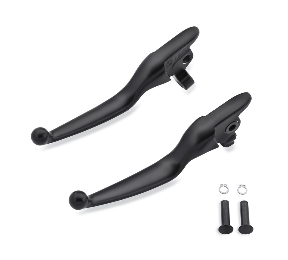 Harley Davidson 41700421A Black Hand Control Lever Kit KIT,BRK,H-BAR,LVR,BLK