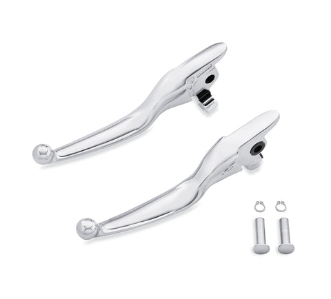 Harley Davidson 41700422A Chrome Hand Control Lever Kit KIT,BRK,H-BAR,CHRM