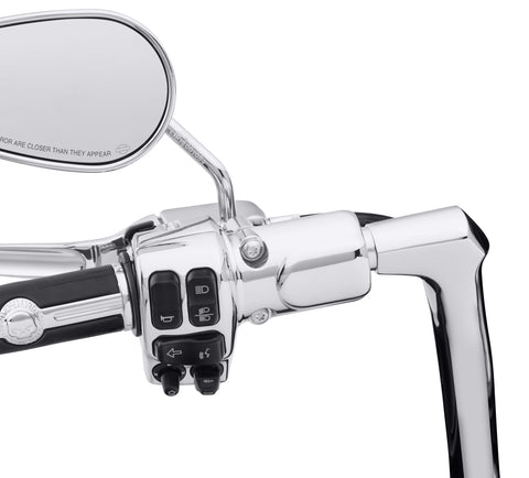 Harley-Davidson 41701019 Chrome Clutch Bracket & Master Cylinder Reservoir Kit