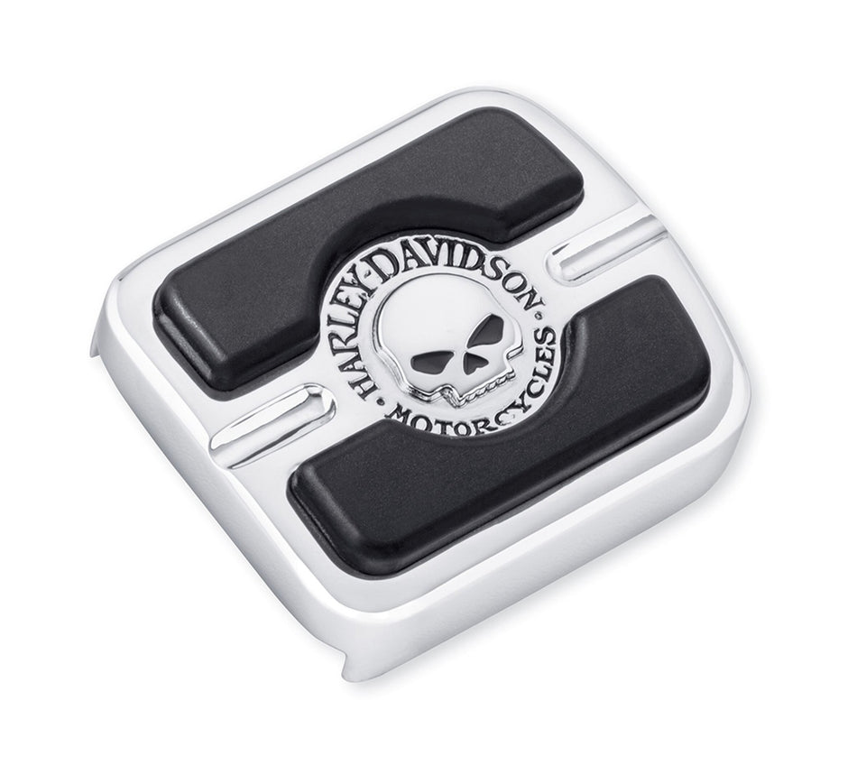 Harley Davidson 42710-04 Kit Copripedale Freno Willie G Skull Small, PEDALE SKULL SMALL