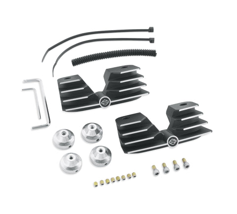 Harley Davidson 43859-00 Finned Headbolt Bridge KIT, COVER,HEADBOLTS,FINNED, T