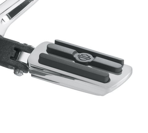 Harley-Davidson 50130-95A Chrome and Rubber Custom Footpegs