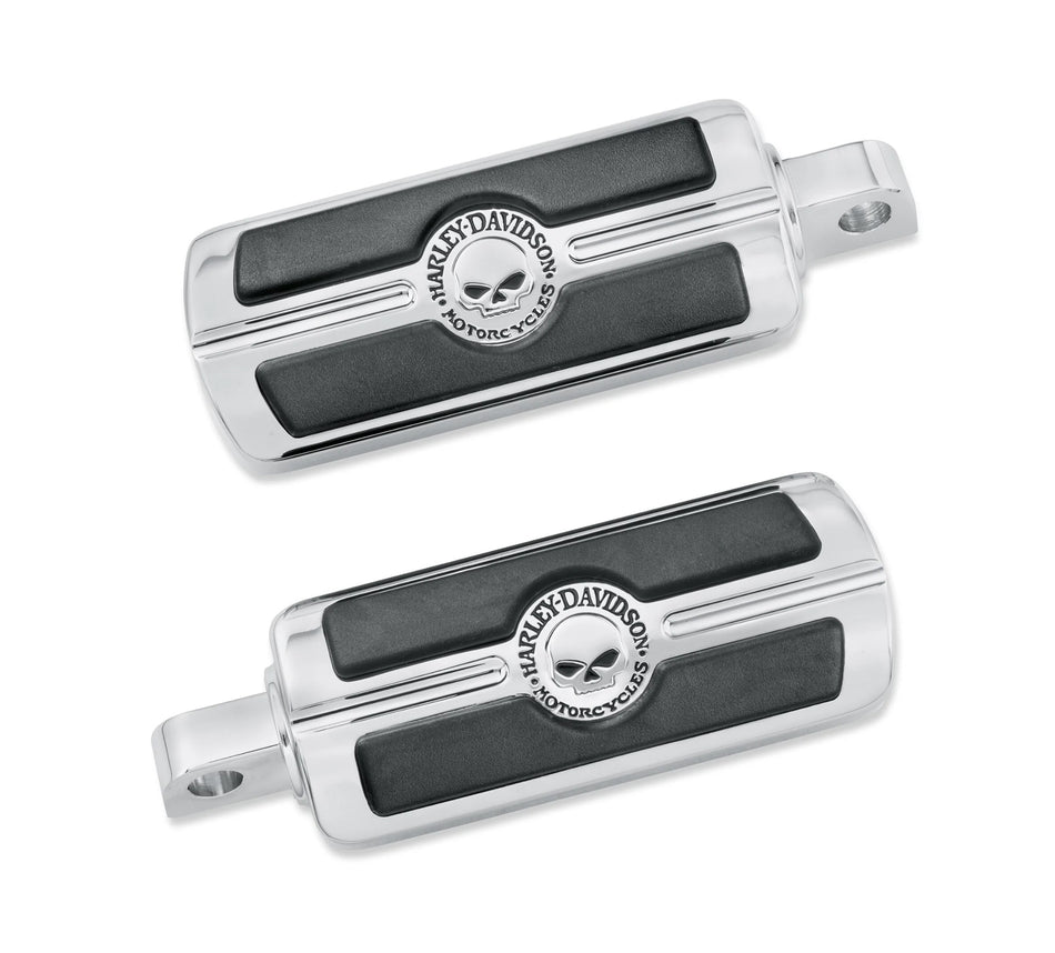 Harley Davidson Estriberas Willie G Skull 50370-04 KIT FOOTPEGS,SKULL