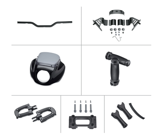 Harley Davidson 50700095 Softail Estándar Street Bob Paquete Coastal
