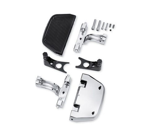 Harley Davidson 52715-04A Chrome Softail Passenger Footboard and Mount KIT-SUPPORT,PSNGR FTBRD,CHRM/SFTL