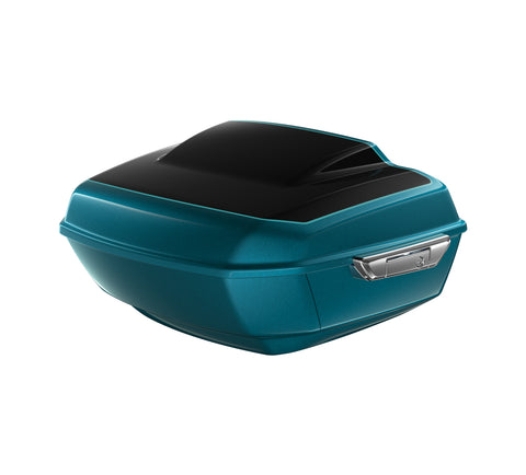 Harley Davidson Grand Tour-Pak Luggage - Teal Thunder/Vivid Black