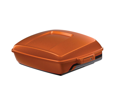 Harley Davidson Chopped Tour-Pak Luggage - Torched Orange