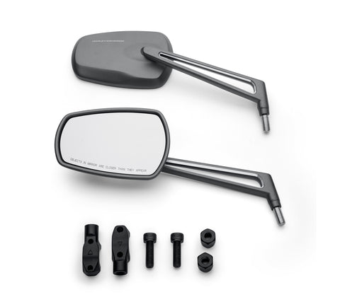 Harley Davidson 56000225 Adversary Mirrors KIT,MIR,AGGRESSIVE EDGE,GRAY