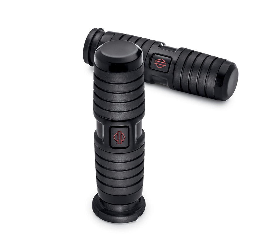 Harley Davidson 56100332 Kahuna Hand Grips KIT,THROT/GRIP,NON-HEATED,BLK
