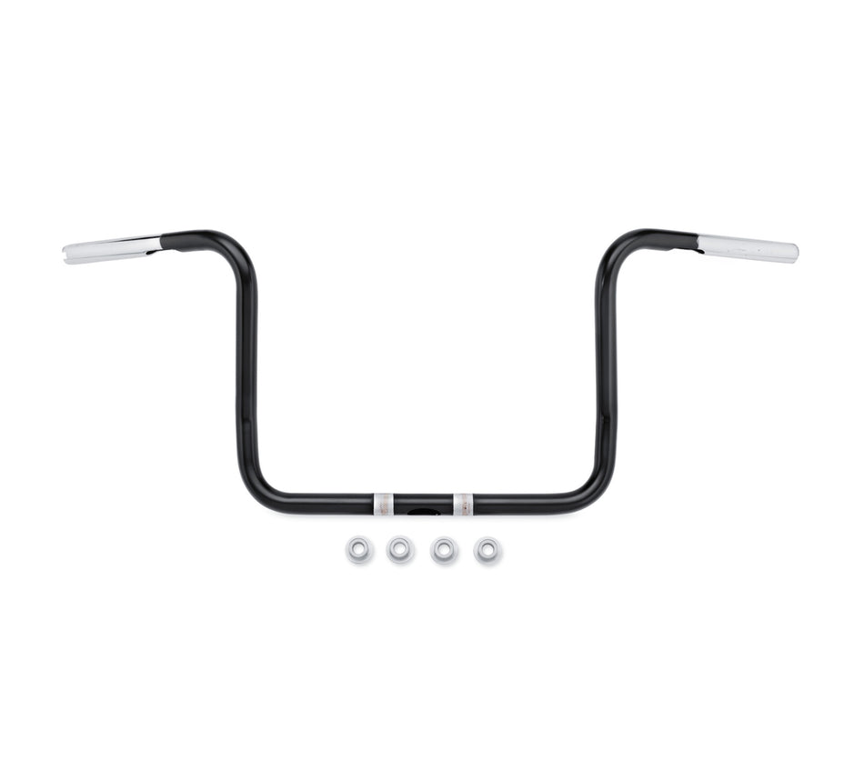 Harley Davidson 57485-11 Satin Black Batwing Mini-Ape Handlebar BAT WING APE HANGER HANDLEBAR