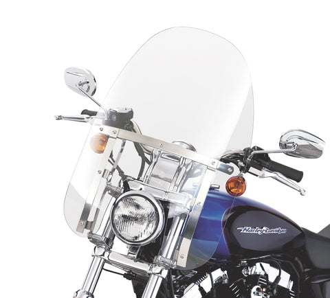 Harley Davidson 58063-04 Quick-Release Compact Windshield WINDSHIELD,X