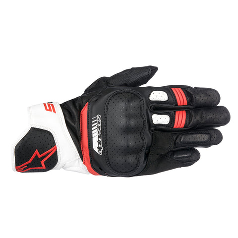 Alpinestars SP-5 Gloves White & Red 3558517123