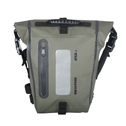 Oxford OL405  Aqua T8 Tail Bag - Khaki/Black