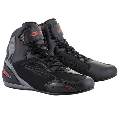 Alpinestars Faster 3 Drystar Shoes Black Grey & Red 25407191314