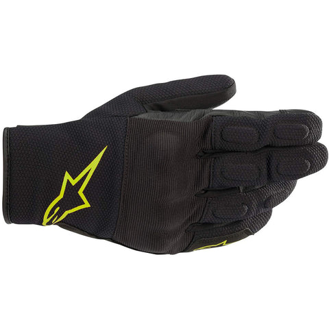 Alpinestars S Max Drystar Gloves Black & Yellow Fluo 3527620155