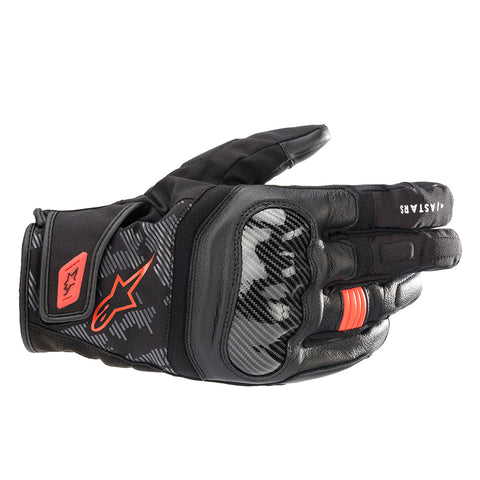 Alpinestars SMX Z Drystar Gloves Black Red & Fluo 35274211030