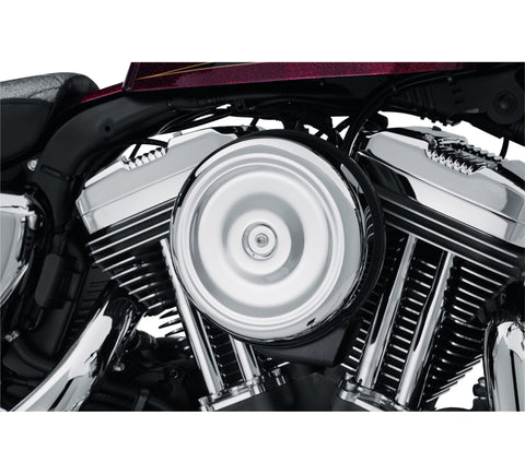 Harley Davidson 61300120 Bobber-Style Round Air Cleaner Cover KIT-AC COVER,CHROME