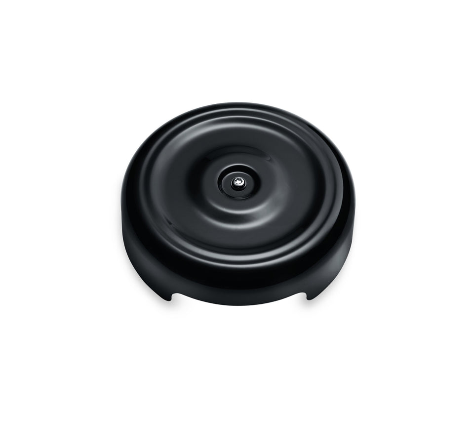 Harley Davidson 61300128 Bobber-Style Round Air Cleaner Cover KIT-AC COVER,BLACK