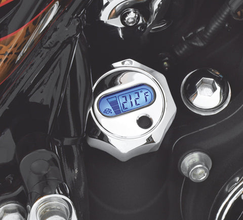 Harley-Davidson 63004-09B Oil Level and Temperature Dipstick with Lighted LCD Readout