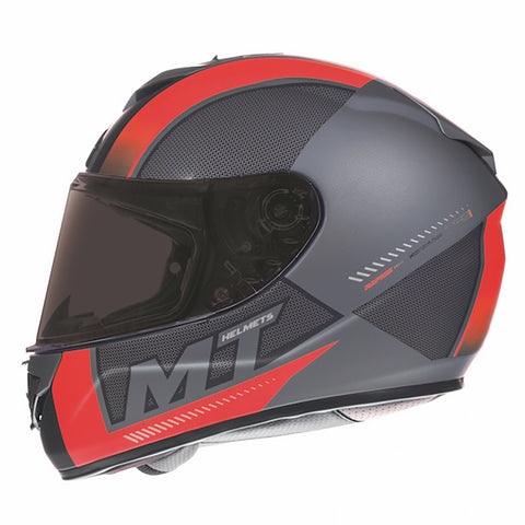 MT Rapide Overtake Matt Black & Red MT Helmets M1116458113