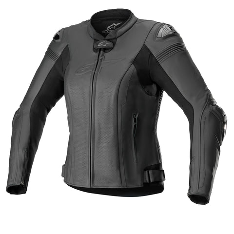 Alpinestars Stella Missile V2 Leather Jkt Black Black 3110122110048