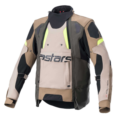 Alpinestars Halo DS Jkt Dark Khaki Sand Yell Fluo 3204822865