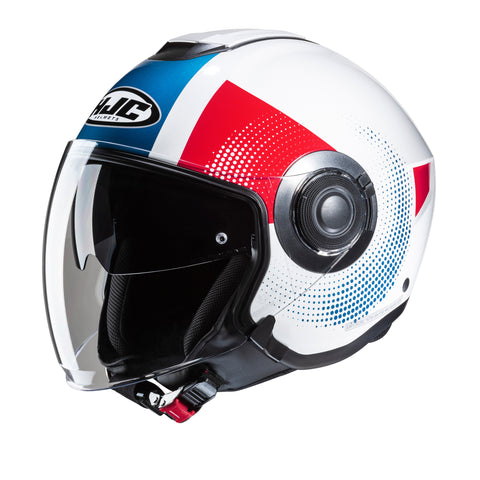 HJC I40NPW  I40N Pyle MC21 White Blue Red