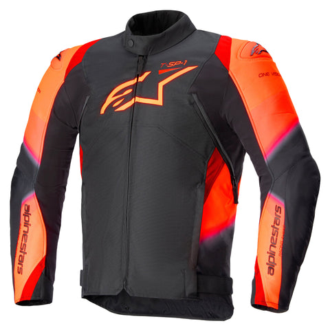 Alpinestars T-Sp 1 V2 WP Jkt Black Red Fluo 32002241030