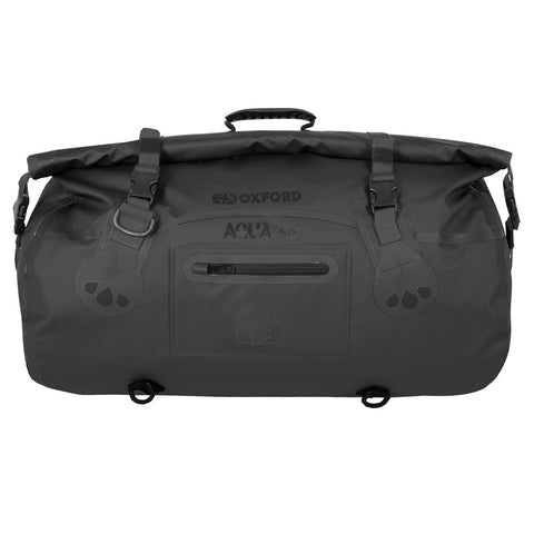 Oxford OL452  Aqua T-50 Roll Bag - Black